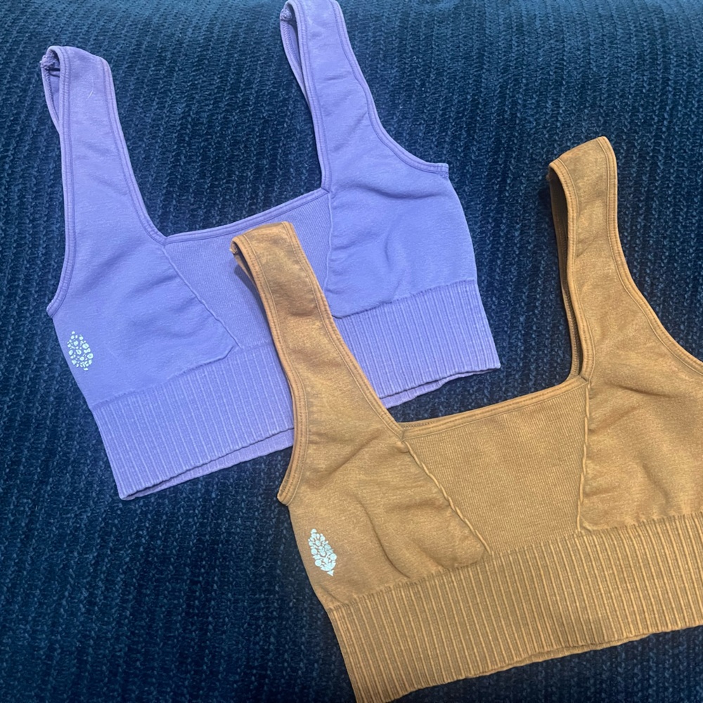 FP Movement by Free People Good Karma Square Neck Sports Bra XS Bundle